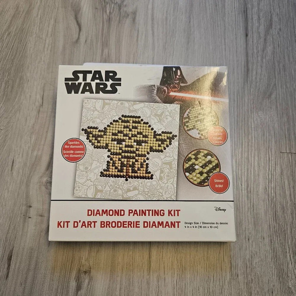 Star Wars Yoda Fun Diamond Painting Kit Brand New - Picture 1 of 4